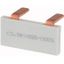 Phase busbar with 2x pins, 1-phase, insulated, angled thumbnail 1