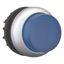 Illuminated pushbutton actuator, RMQ-Titan, Extended, momentary, Blue, Blank, Bezel: titanium thumbnail 8