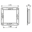 Blank centre plate A594-0WW thumbnail 6