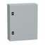 Spacial CRN plain door with mount.plate. H500xW400xD150 IP66 IK10 RAL7035.. thumbnail 1