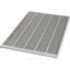 Grid / metal braiding IP4X for rear walls, 5 columns, grey thumbnail 5