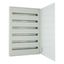 Complete surface-mounted flat distribution board, white, 33 SU per row, 6 rows, type C thumbnail 6