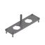 Mounting frame for industrial connector, Series: HighPower, Size: 8, N thumbnail 2