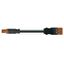 pre-assembled adapter cable Cca Socket/plug MIDI brown thumbnail 3