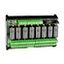 Relay module (8x) 24V DC/8A, each with 2CO, DIN-rail thumbnail 2