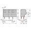 PCB terminal block 2.5 mm² Pin spacing 10/10.16 mm gray thumbnail 2