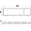 MT45V 3+1 Installation frame for 3f + 1f Modul 45 thumbnail 2