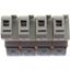 Fuse-holder, low voltage, 125 A, AC 690 V, 22 x 58 mm, 3P + neutral, IEC, UL thumbnail 3