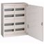 Wall-mounted enclosure EWK complete, IP31, 96 SU, protection class II, HxWxD=650x550x230mm thumbnail 10