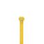 TY242M-4 CABLE TIE 40LB 8IN YELLOW NYLON thumbnail 3