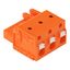 2231-703/026-000 1-conductor female connector; push-button; Push-in CAGE CLAMP® thumbnail 1