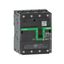 Circuit breaker, ComPacT NSXm 100E, 16kA/415VAC, 4 poles 3D (neutral not protected), TMD trip unit 25A, lugs/busbars thumbnail 3