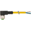 M12 female 90° A-cod. with cable PVC 5x0.34 gy UL/CSA 10m thumbnail 1