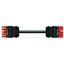 pre-assembled interconnecting cable Eca Socket/plug red thumbnail 3