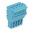 1-conductor female connector Push-in CAGE CLAMP® 4 mm² blue thumbnail 1