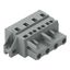 1-conductor female connector CAGE CLAMP® 2.5 mm² gray thumbnail 1