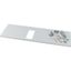 Front cover, +mounting kit, for NZM1, horizontal, 3/4p, HxW=150x425mm, grey thumbnail 4