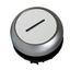 Illuminated Push-button, flat, `Iï, spring-return, white thumbnail 1