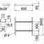 LCIS 660 6 FT Cable ladder perforated rung, welded 60x600x6000 thumbnail 2