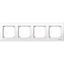 M-PLAN frame, 4-gang, polar white, glossy thumbnail 4