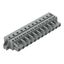 1-conductor female connector CAGE CLAMP® 2.5 mm² gray thumbnail 1