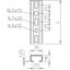 CML3518P0150FS Profile rail perforated, slot 17mm 150x35x18 thumbnail 2