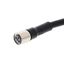 Sensor cable, M8 straight socket (female), 3-poles, PUR fire-retardant XS3F0218A thumbnail 1