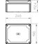 T 250 OE HD LGR Junction box, closed with raised cover 240x190x115 thumbnail 2