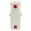 Fuse-holder, LV, 20 A, AC 690 V, BS88/A1, 1P, BS, back stud connected, white thumbnail 2