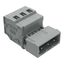 1-conductor male connector CAGE CLAMP® 2.5 mm² gray thumbnail 1