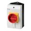 Safety switch, P1, 25 A, 3 pole, Emergency switching off function, With red rotary handle and yellow locking ring, Lockable in position 0 with cover i thumbnail 3