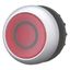 Illuminated pushbutton actuator, RMQ-Titan, Flush, momentary, red, inscribed, Bezel: titanium thumbnail 2