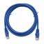 Patchcord RJ45 unshielded, Cat.5e, PVC, blue, 1.0m thumbnail 1