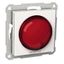 Exxact indication sign "VARATTU" 24V red lense white thumbnail 2