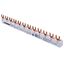 Busbar, 1xRCCB 4-pole, 4xSPD, 1xMCB 3+N, 12MW, 10mm2 thumbnail 5