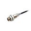 Proximity sensor, inductive, nickel-brass, short body, M12, shielded, thumbnail 2