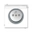 5583M-C02357 43 Double socket outlet with earthing pins, shuttered, with turned upper cavity, with surge protection thumbnail 30