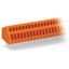 PCB terminal block 0.5 mm² Pin spacing 2.54 mm orange thumbnail 1