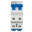 Miniature Circuit Breaker (MCB) AMPARO 10kA, B 10A, 2-pole thumbnail 2