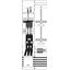 KA4270 Measurement and metering transformer board, Field width: 2, Rows: 0, 1350 mm x 500 mm x 160 mm, IP2XC thumbnail 11