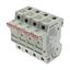 Fuse-holder, LV, 32 A, AC 690 V, 10 x 38 mm, 3P+N, UL, IEC, indicating, DIN rail mount thumbnail 26