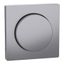 Central plate with rotary knob, stainless steel, System Design thumbnail 2
