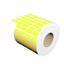 Device marking, Self-adhesive, 20 mm, Cotton fabric, yellow thumbnail 1