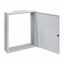 Wall-mounted frame 3A-21 with door, H=1055 W=810 D=250 mm thumbnail 1