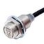 Proximity sensor, inductive, full metal stainless steel 303 M18, shiel E2EW0192G thumbnail 3