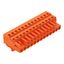 1-conductor female connector CAGE CLAMP® 2.5 mm² orange thumbnail 1