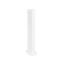 Mini column direct clipping 2 compartments 0.68m white thumbnail 1