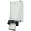 Wall mounted inlet, 125A4p7h500V, IP67 thumbnail 2