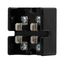 Eaton Bussmann series Class T modular fuse block, 300 Vac, 300 Vdc, 0-30A, Screw, Two-pole thumbnail 3