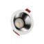 FIALE COMFORT ANTI - GLARE GU10 250V IP20 FI85x50mm WHITE round, reflector silver, adjustable thumbnail 8